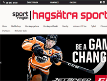 Tablet Screenshot of hagsatrasport.se